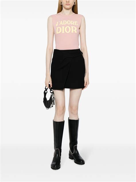 dior tank top|pre owned christian dior tops.